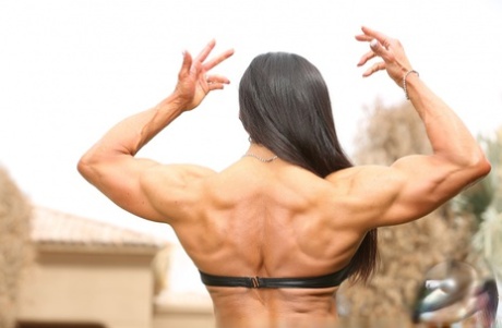 fisiculturista feminina alta qualidade imagem
