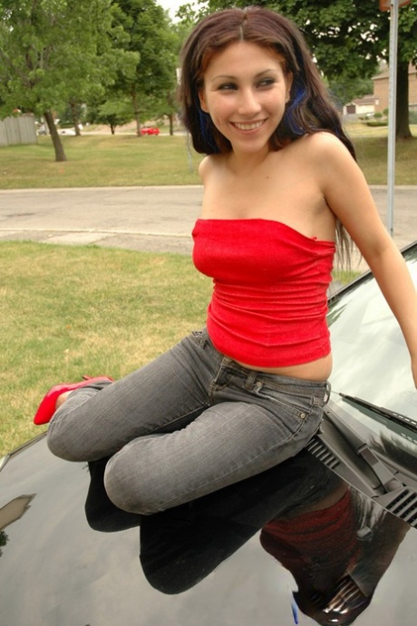 Angel Button pornographic model archive