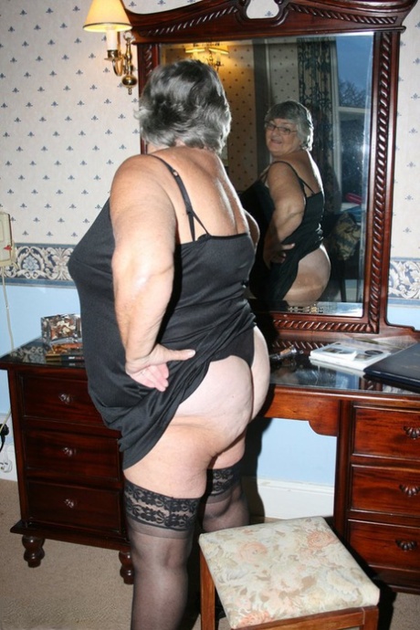 bedstemor bbw erotisk perfekt Foto