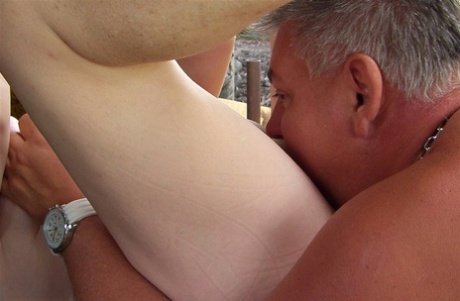 eating granny pussy sexy xxx image