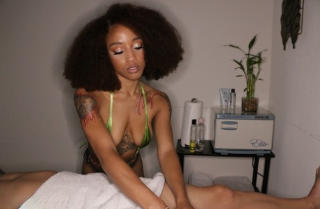 ebony massage best pictures
