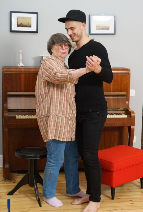 granny seduces boy beautiful naked img