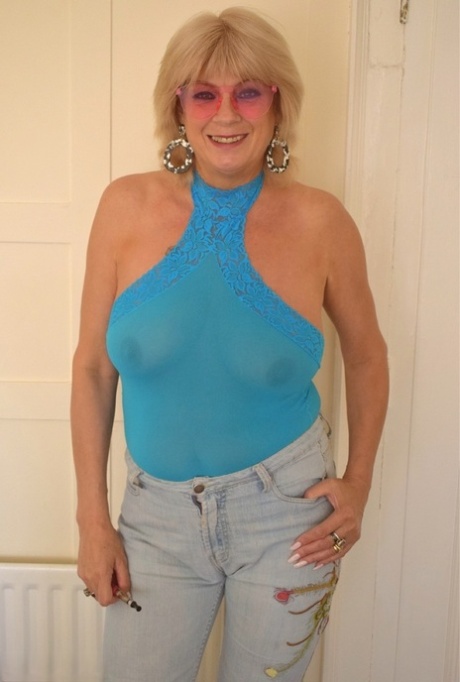 volwassen jeans mooi warm afb