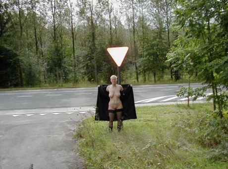 bbw buiten sexy exclusief foto's