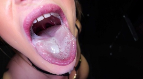 boca llena de semen xxx de alta calidad archivo