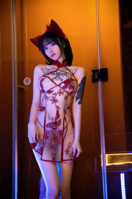 cosplay-lingeri varm voksen pic