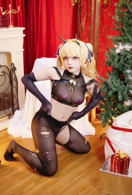 bielizna cosplayowa gorąco miło obraz
