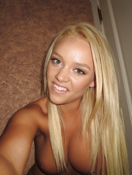 blonde selfie behoorlijk hd archief