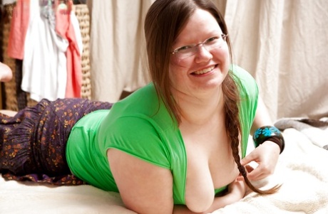 dikke glazen mooie volwassene foto's