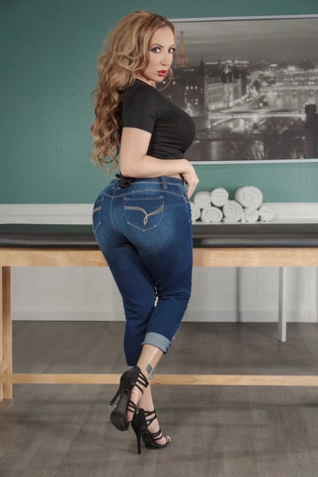stora rumpiga jeans gratis het foton