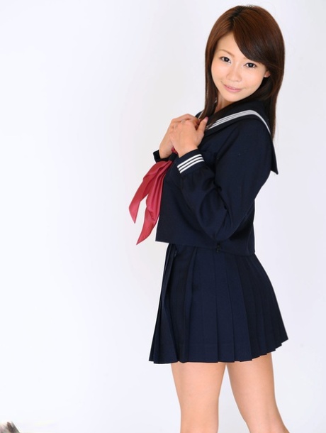 japansk skolepige top perfekt billeder