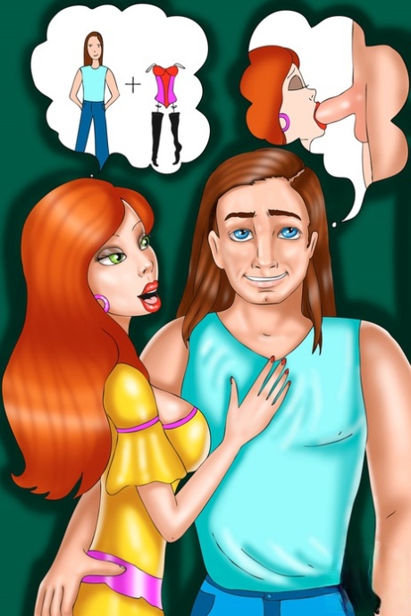 desenho animado de travesti sexy quente coleção