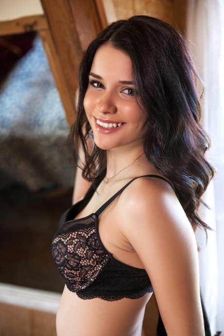 mooie brunette exclusief hd foto