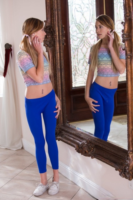 skinny yogabroek prachtig topje galerij