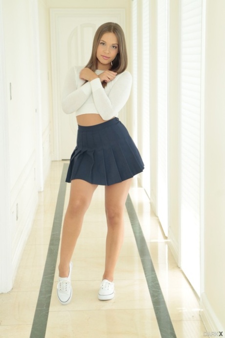 schoolgirl skirt sexy naked image