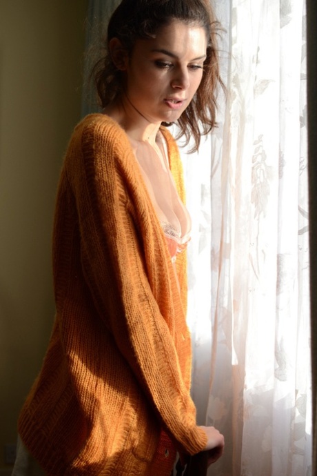 セーター ベスト 写真