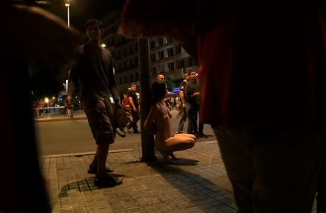 BDSM public chaud galerie