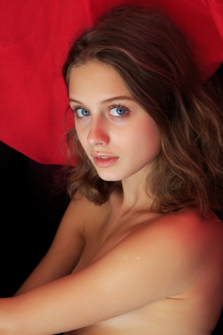 adolescente de ojos azules mejor bonita fotos