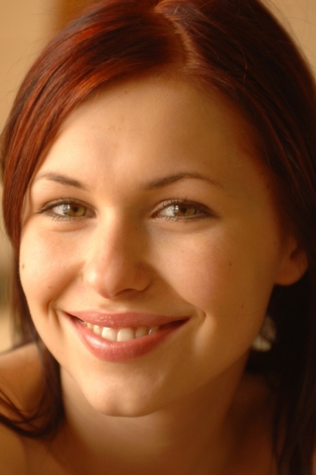 ruda modelka hd idealny zdjęcia