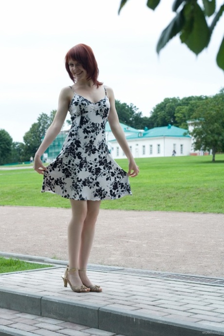 redhead outdoor nice pics