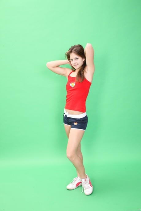 tiener casting XXX bovenaan foto