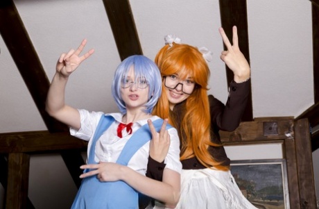 cosplay lésbica top pornográfico coleção