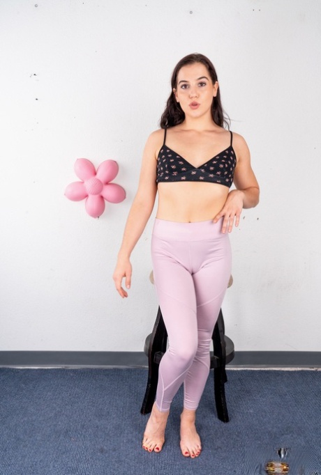 yoga pants feet beautiful porn image