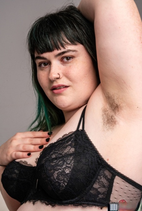 behåret store kvinder nøgen pæn Foto
