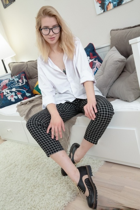 blonde briller top flot galleri