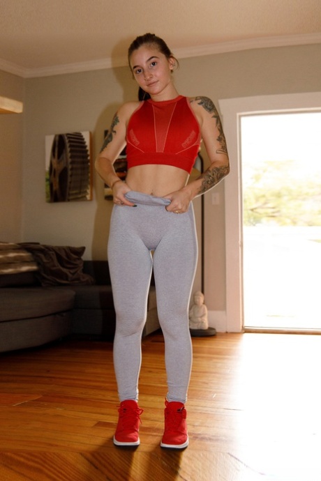 pantalones de yoga amateur porno fotos