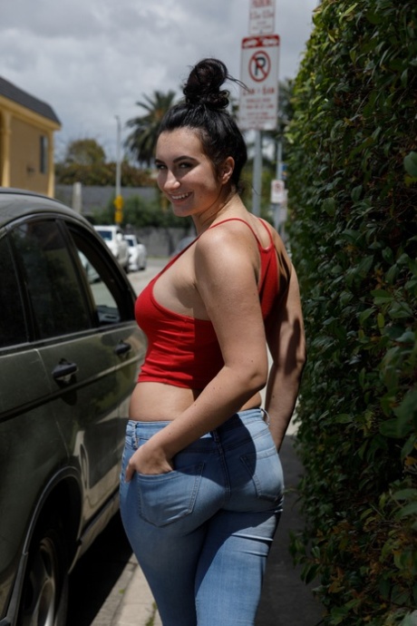 jeans ajustados arriba caliente galerías