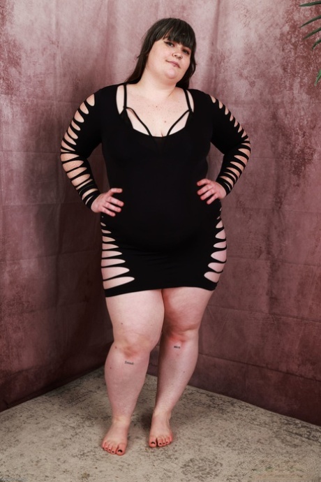 bbw jurk behoorlijk hd afb