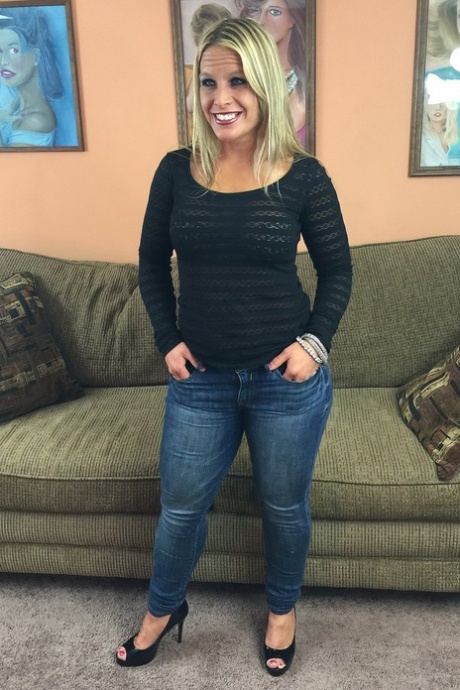 jeans potelés beau porno photo