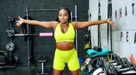 ebony fitness beautiful naked pics