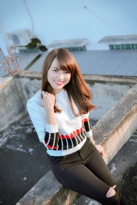 asiatiske jeans gratis eksklusiv billede