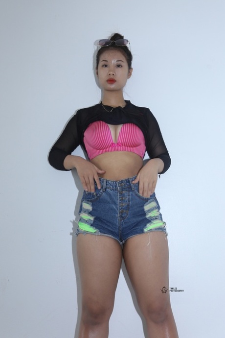 Aziatische shorts perfect galerijen