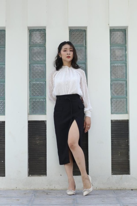 美丽的亚洲人 獨家的 圖片