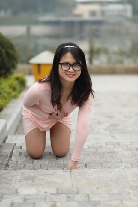 brunette glasses art xxx image