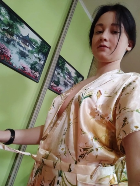 zelfgemaakte selfie heet sexy afb
