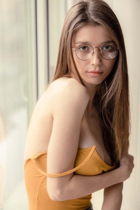 tynd nørd pornografisk fotos