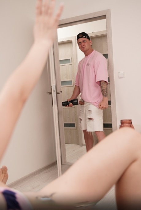 pillado masturbándose arte pornografico foto