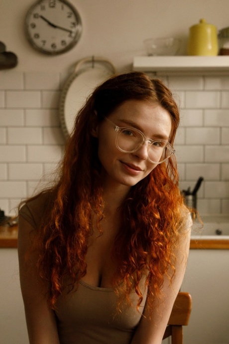 redhead glasses hot archive