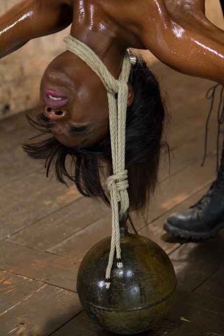 oiled ebony hot sex photo