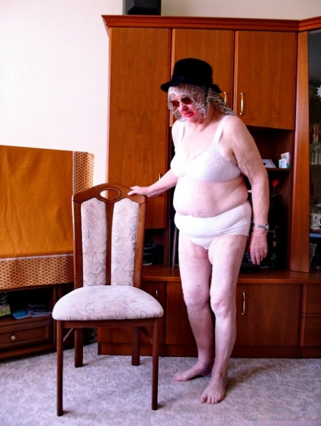 granny lingerie art naked image