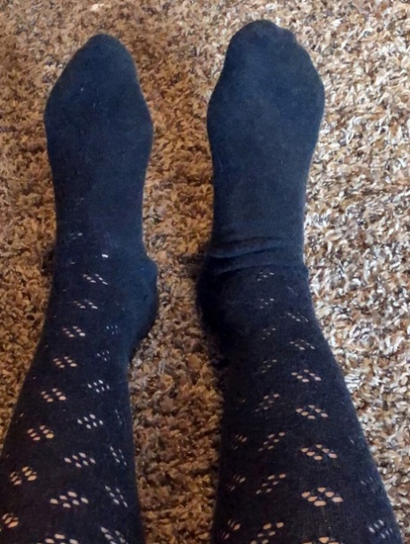 Oberschenkelhohe Socken freie sexy foto