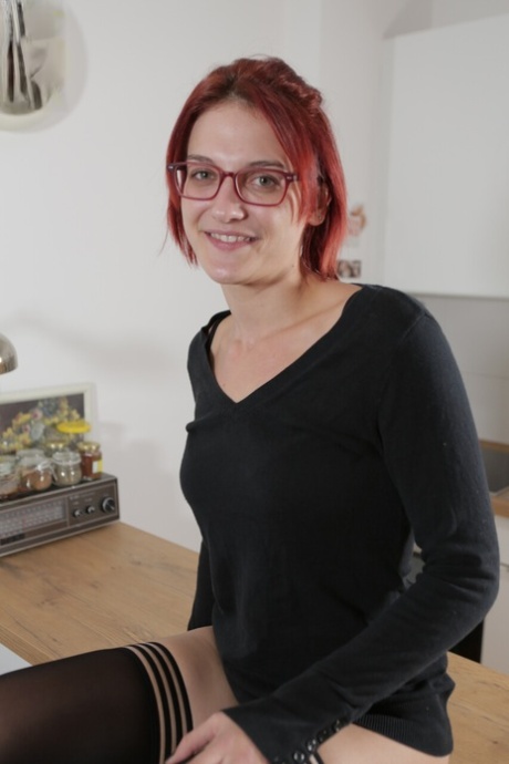 seksi štreber lijepa gola galerija